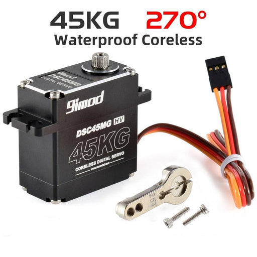 9imod BLS-HV45MG/DS45MG 25kg Brushless Digital Servo - upgraderc
