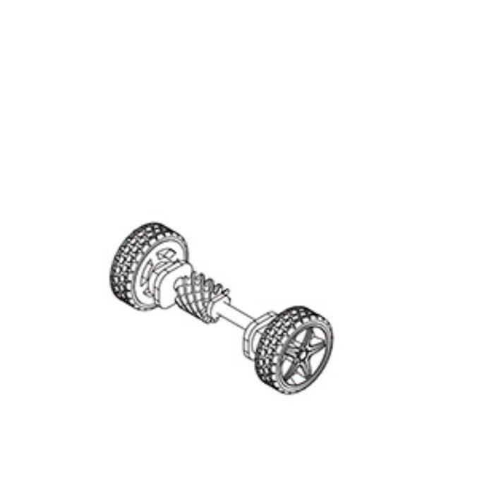 Rear Wheel Set for Turbo Racing C74 1/76 760143