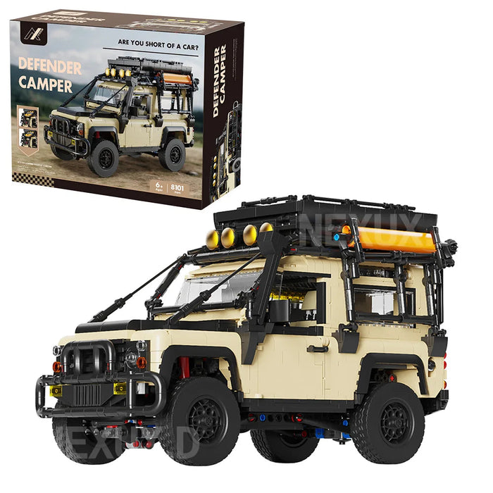 NEXUX.D 8101 Defender Camper Model Building Blocks (2766 Pieces)