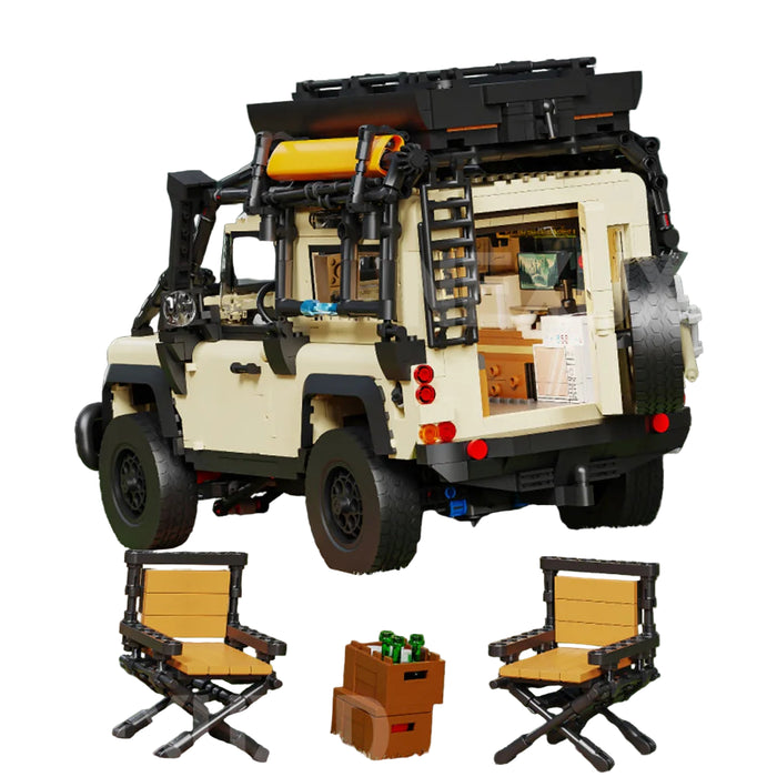NEXUX.D 8101 Defender Camper Model Building Blocks (2766 Pieces)