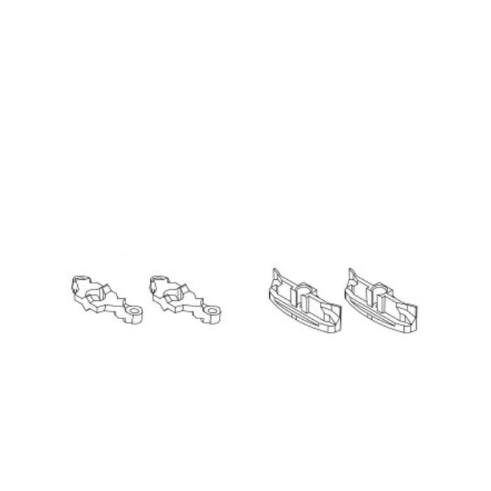 Steering Support, Headlight Base for Turbo Racing C64 1/76 760173