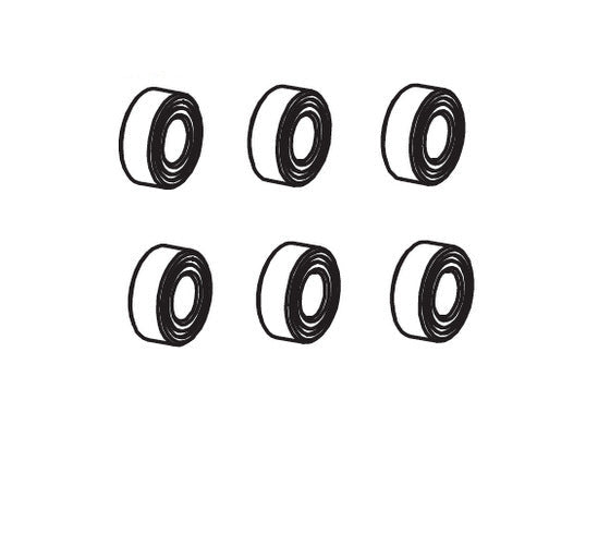 6PCS Roulement à billes 10*5*4 pour Absima CR4.4 1/10