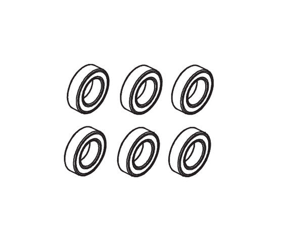 6 Stück Kugellager 14*8*4 für Absima CR1.8 1/8