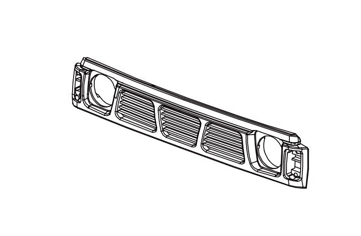 Grille avant en maille pour Absima CR4.4 Patrol 1/10