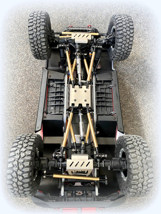 4PCS 4-Link & Steering Rods for Absima CR3.4 1/10 (Brass)