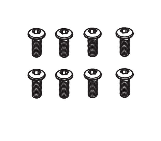 8PCS Vis à tête bouton M3*10 pour Absima CR4.4 1/10
