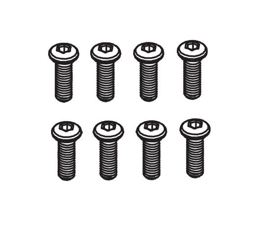 8PCS M3*12 Button Head Screw for Absima CR4.4 1/10