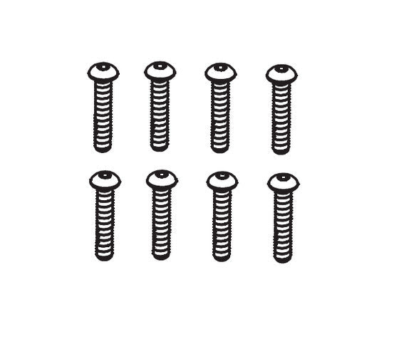 8PCS M3*16 Button Head Screw for Absima CR4.4 1/10