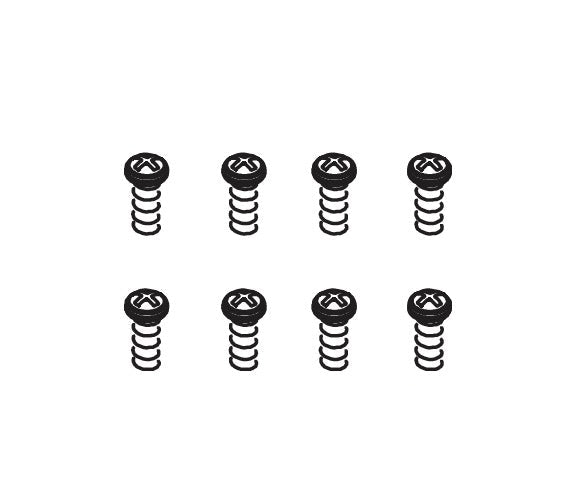 8PCS M2.5*6 Button Head Screw for Absima CR4.4 1/10