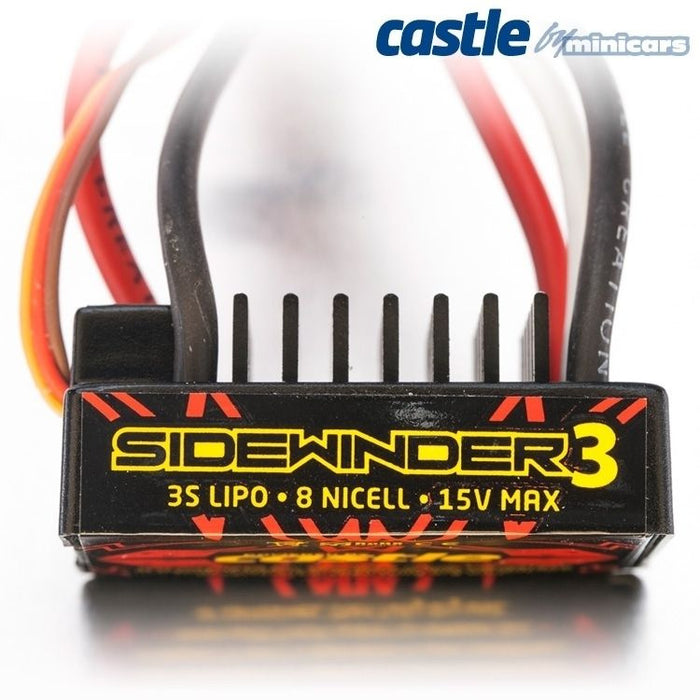Castle Creations Sidewinder 3 12,6V Sport Waterproof ESC