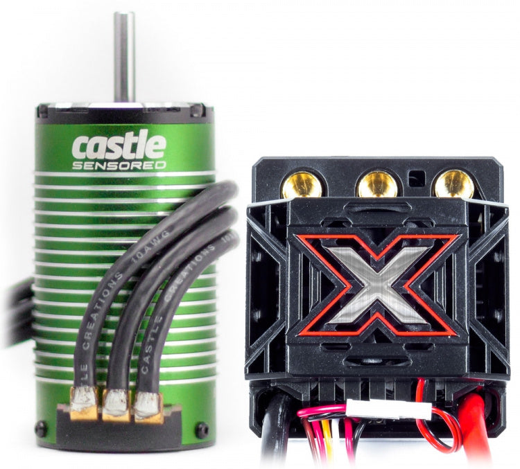 Castle Creations Mamba Monster X Regler + sensorloser Brushless-Motor 1512-1800KV