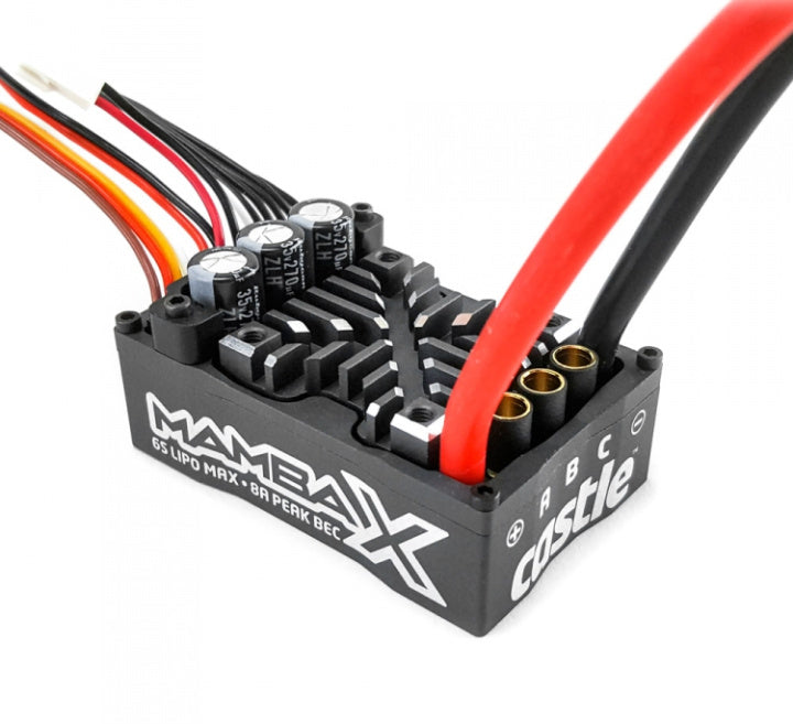 Castle Creations Mamba X 25,2V ESC + 1406-7700KV sensorgesteuerter bürstenloser Motor