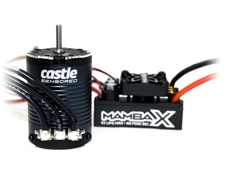 Castle Creations Mamba X ESC + 1406-2850KV sensorloser Brushless-Motor