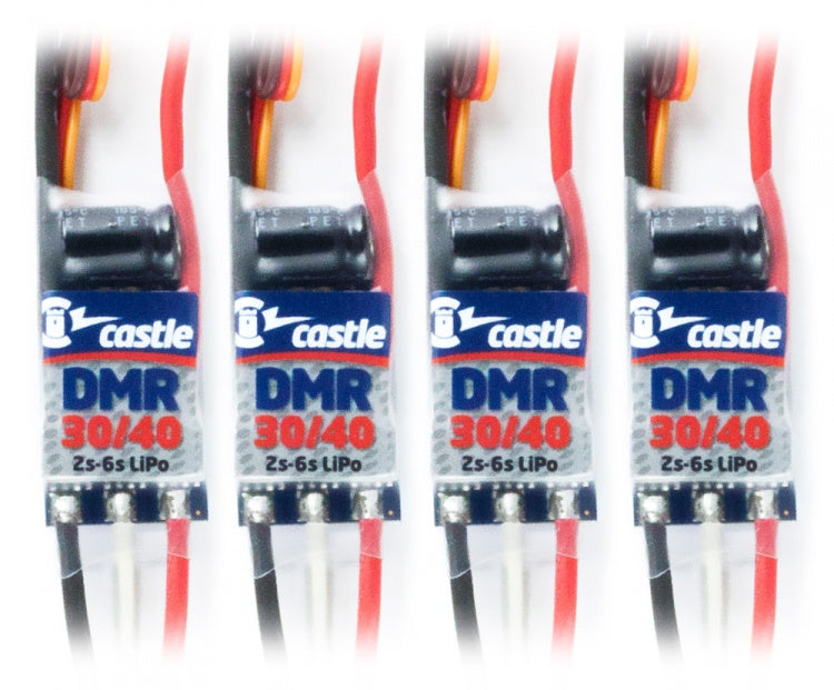Castle Creations 4PCS DMR 30/40 6S Dedicated Multi-Rotor ESC