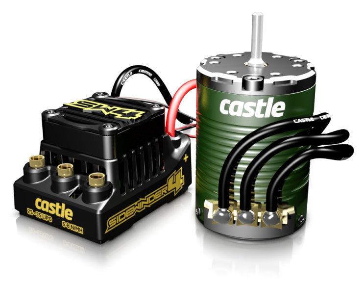 Castle Creations Sidewinder 4 ESC + 1406-5700KV sensorgesteuerter bürstenloser Motor