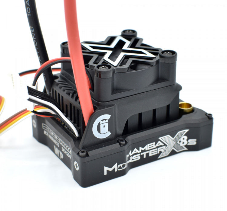 Castle Creations Mamba Monster X 8S ESC + 2028-800KV sensorloser bürstenloser Motor
