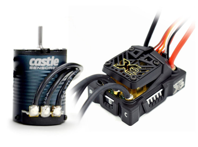 Castle Creations Mamba Micro X2 16,8V ESC + 1406-1900KV sensorloser bürstenloser Motor