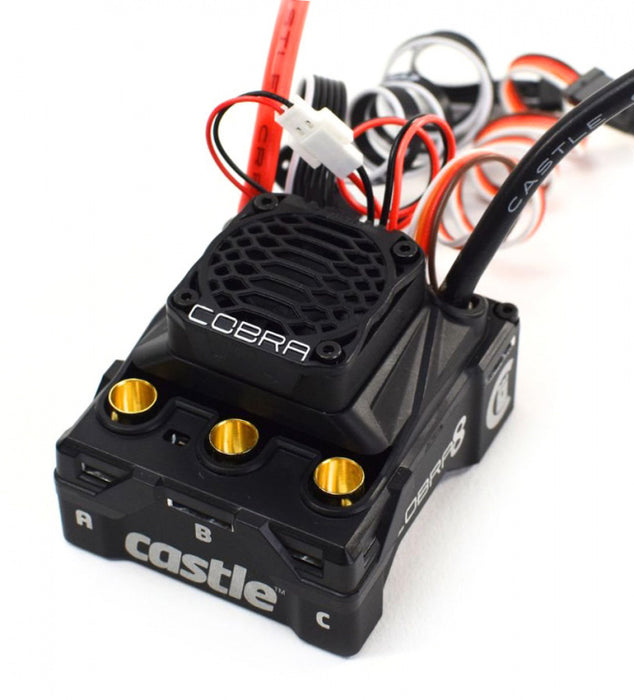 Castle Creations Cobra 8 Waterproof 2–6S Sensored Brushless ESC