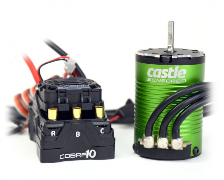Castle Creations Cobra 10 6S MAX 25,2V 8A BEC + 1406-5700KV Sensored Brushless Motor