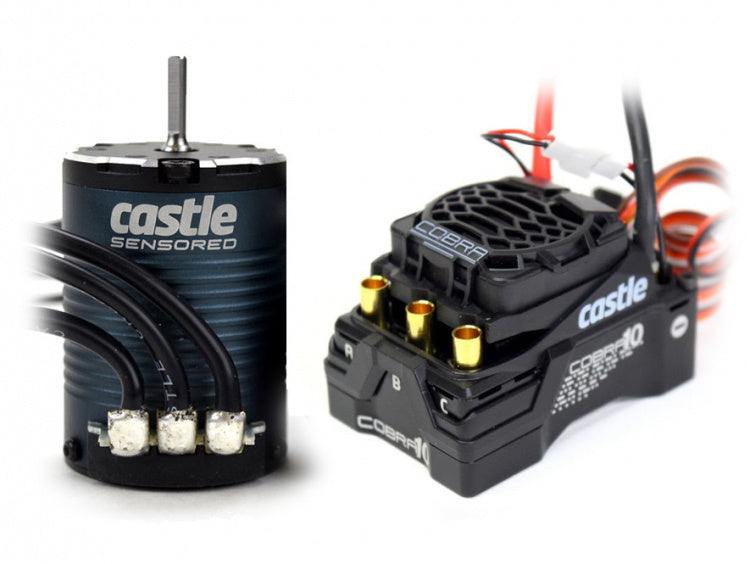 Castle Creations Cobra 10 6S MAX + 1406-1900KV Sensored Brushless Motor