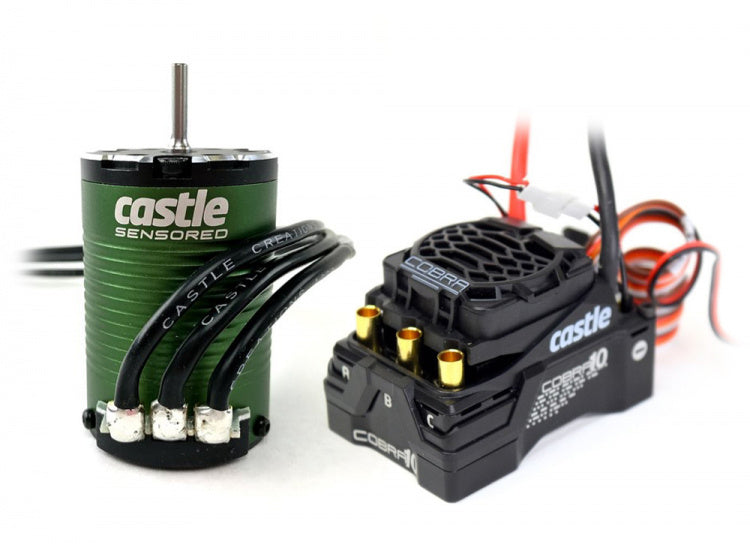 Castle Creations Cobra 10 6S MAX + 1406-7700KV Sensored Brushless Motor