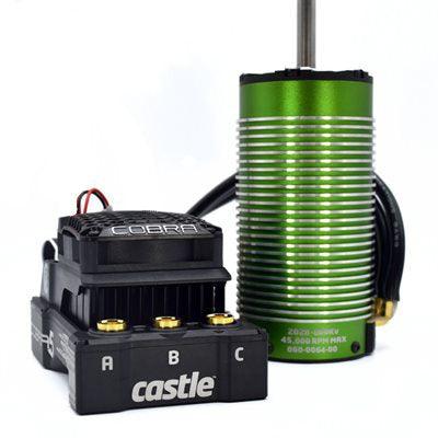 Castle Creations Cobra 5 8S 33,6V ESC + 2028-800KV Sensored-Motor