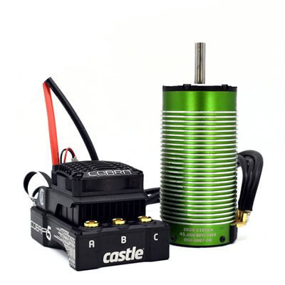 Castle Creations Cobra 5 8S 33,6V ESC + 2028-1100KV sensorbasierter Motor
