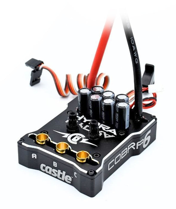 Castle Creations Hydra Cobra 6 2–8S 33,6V 140A Marine Brushless ESC