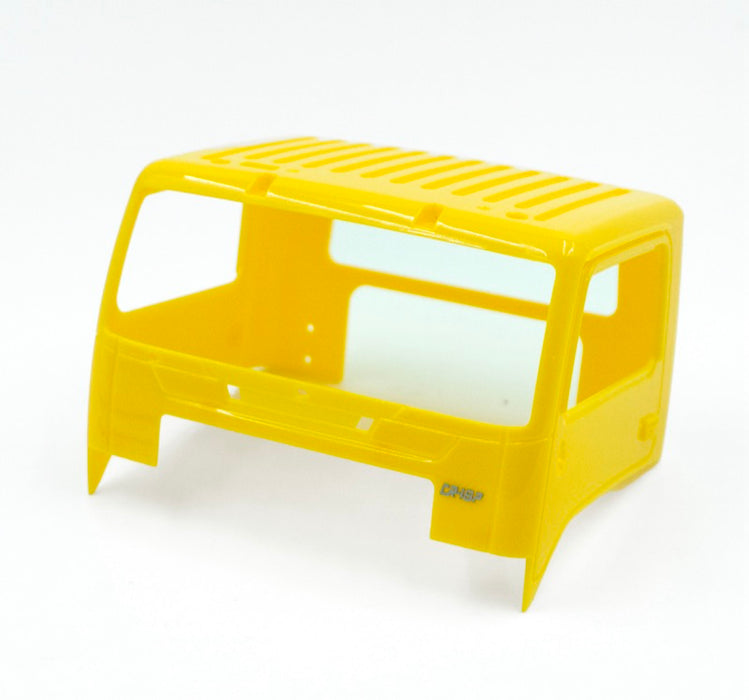 Flat Bed Body Shell for HobbyPlus CR18P 6x6 Truck 1/18 (Yellow)