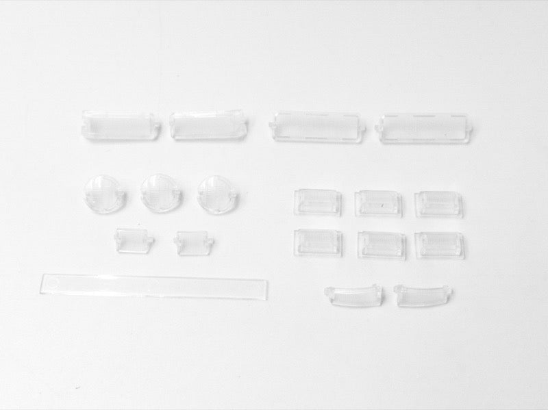 Light Lenses for HobbyPlus CR18P 6x6 Truck 1/18