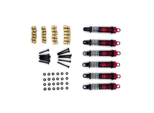 Big Bore Oil Shock for HobbyPlus CR18P 6x6 Truck 1/18 (AL)