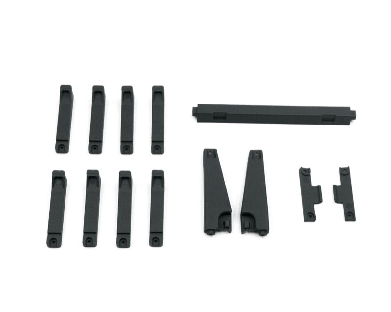 Rear Bed Mount for HobbyPlus CR18P 6x6 Truck 1/18 (Gray)