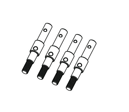 Portal Axle Shaft V3 for HobbyPlus CR18P 1/18