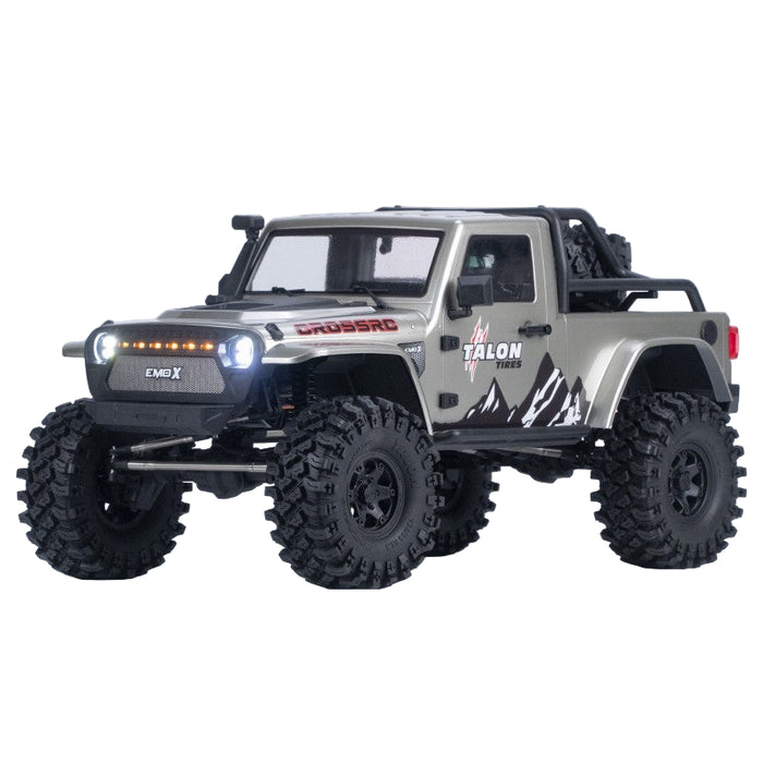 Cross RC EMO X Talon Tires 1/8 Crawler PNP (Grey)