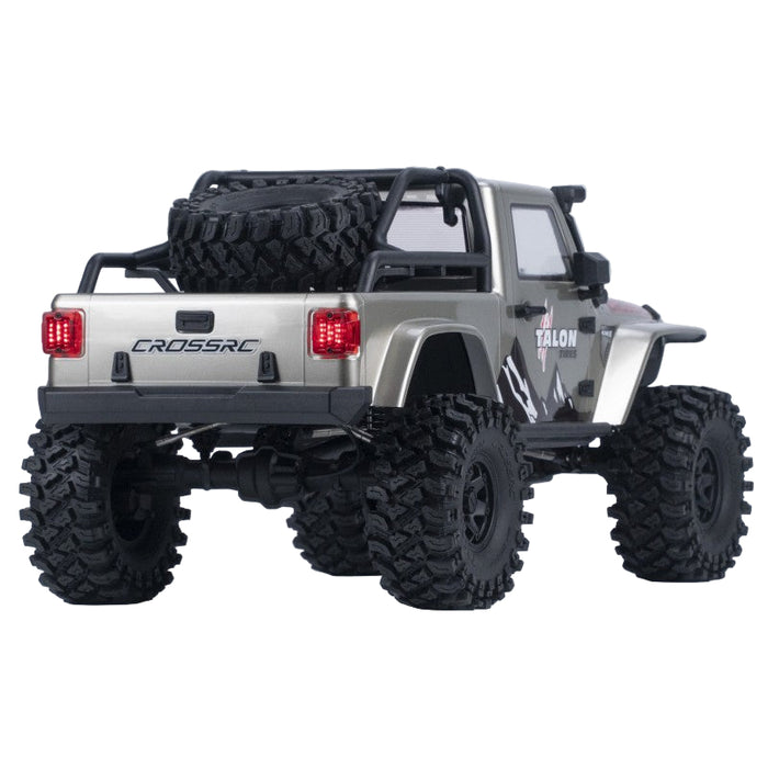 Cross RC EMO X Talon Tires 1/8 Crawler PNP (Grey)