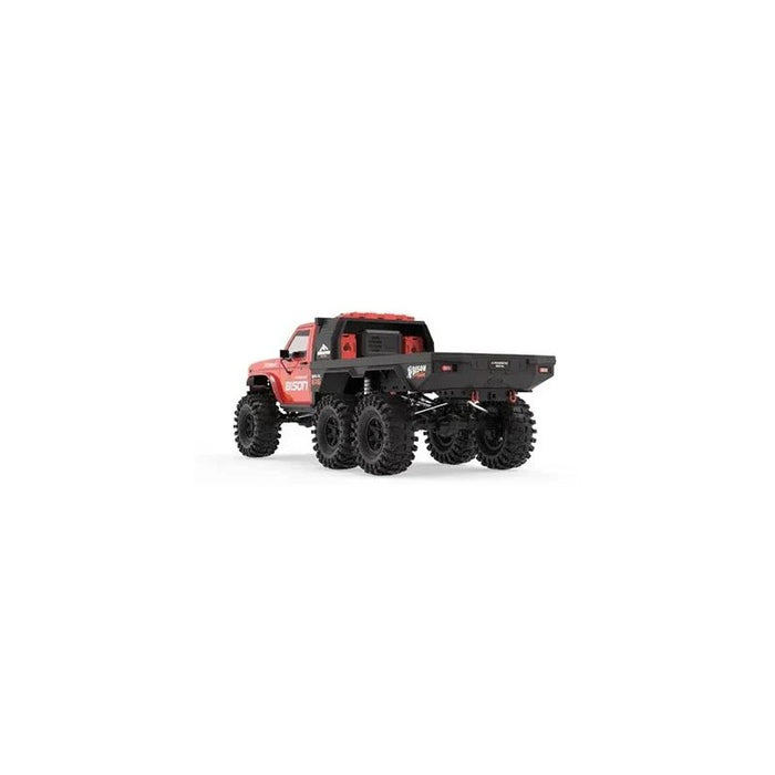 Cross RC EMO XL Bison 6x6 1/8 775 Camion Crawler Brossé PNP (Rouge)