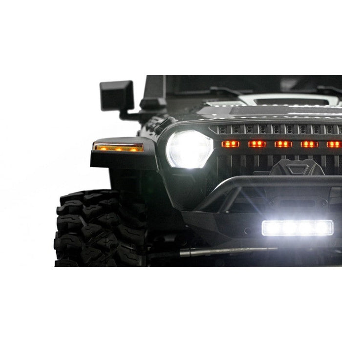 Cross RC EMO X4 1/8 775 Camion Crawler Brossé PNP (Orange)