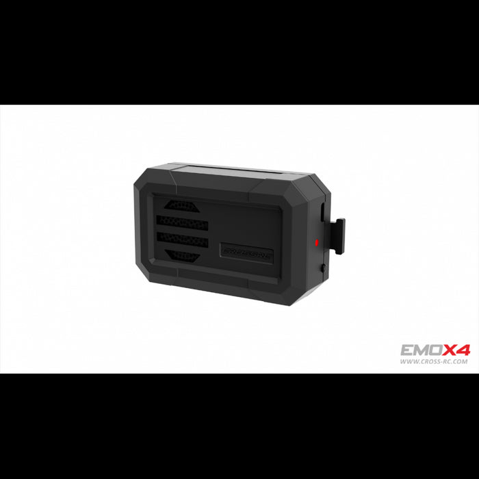 Cross RC EMO X4 1/8 775 Camion Crawler Brossé PNP (Orange)