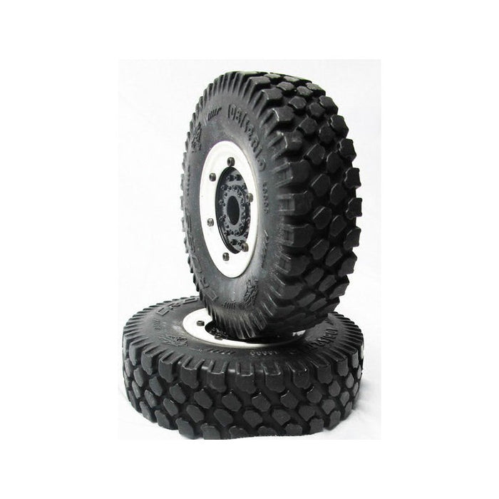Cross RC 2PCS 1.9" Normal Periderm Wheel Set