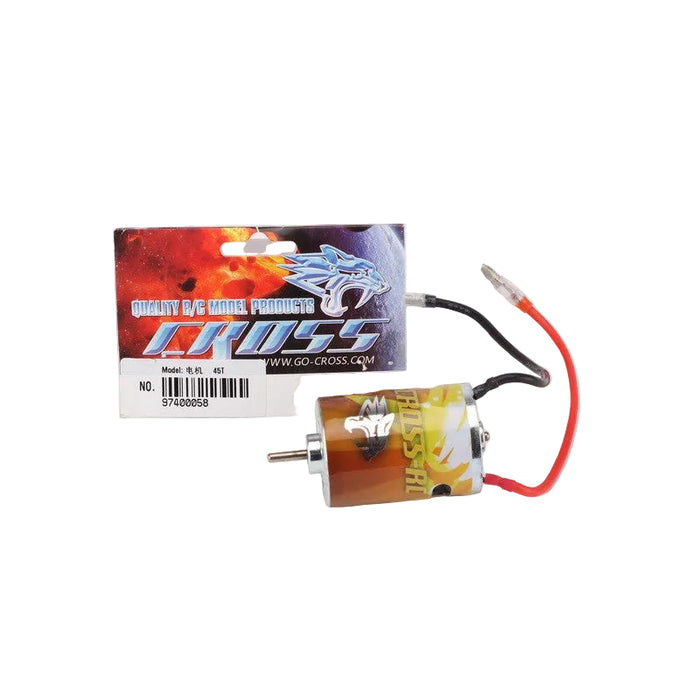 Cross RC 540 45T Brushed Motor (Yellow)