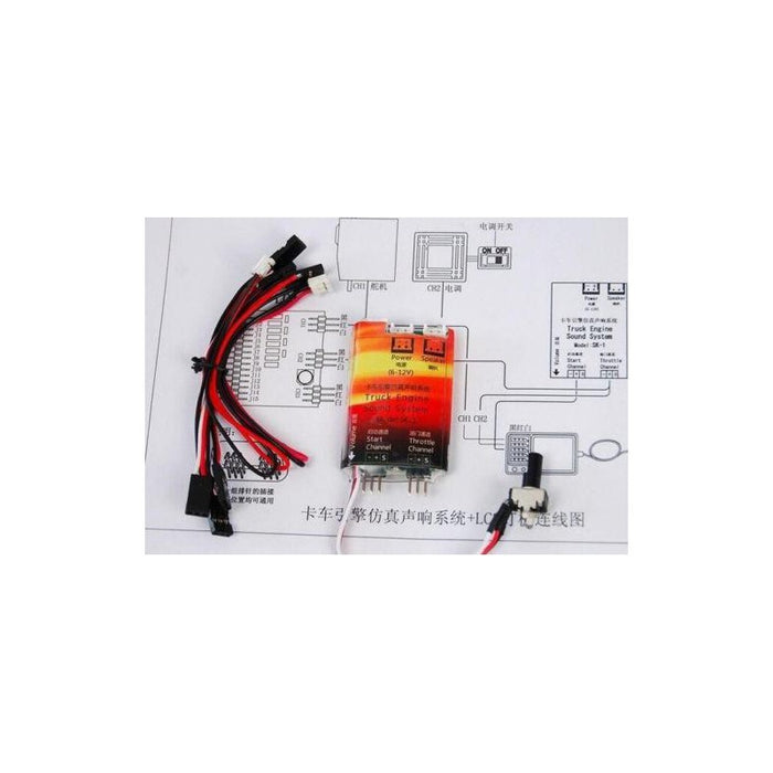 Cross RC Truck Simulation Sound Kit (SK1)
