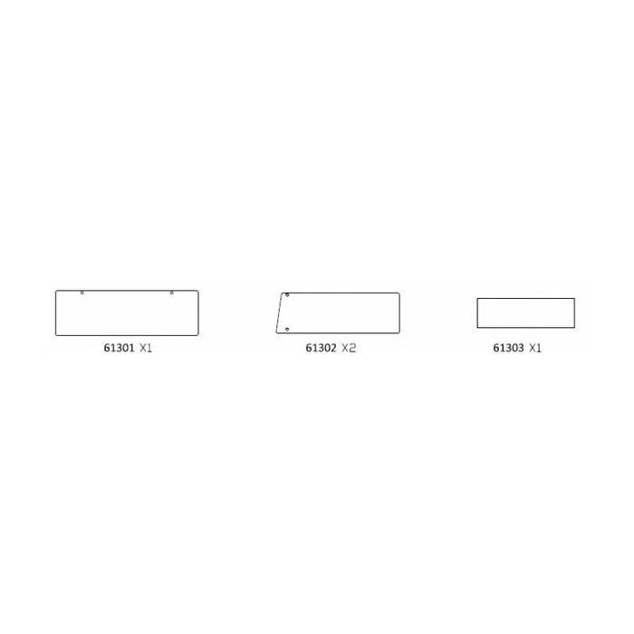 Cross RC Window Set for XC6 1/12