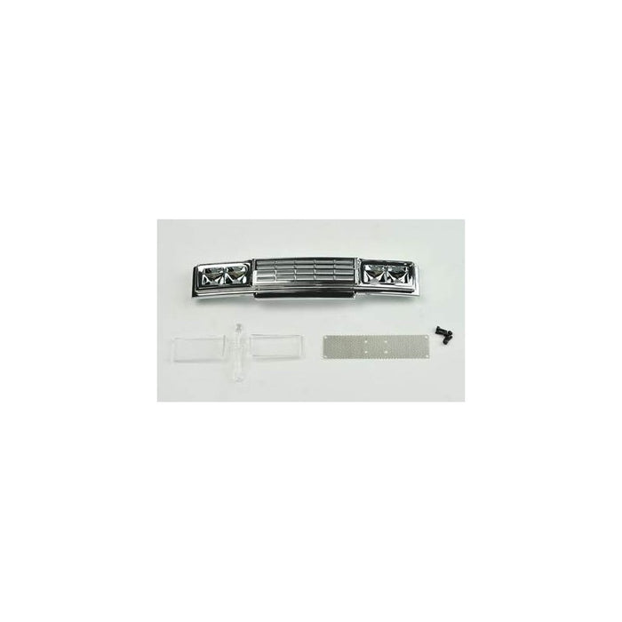 Cross RC Front Main Grille Kit for SG4, SR4 1/10 (Chrome)