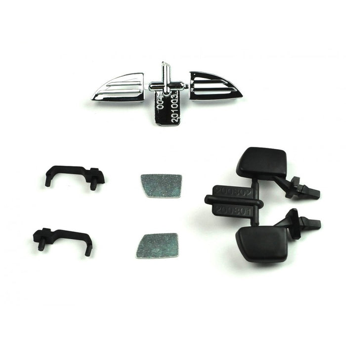 Cross RC Mirrors, Vents, Knobs for Cross RC SR4 1/10