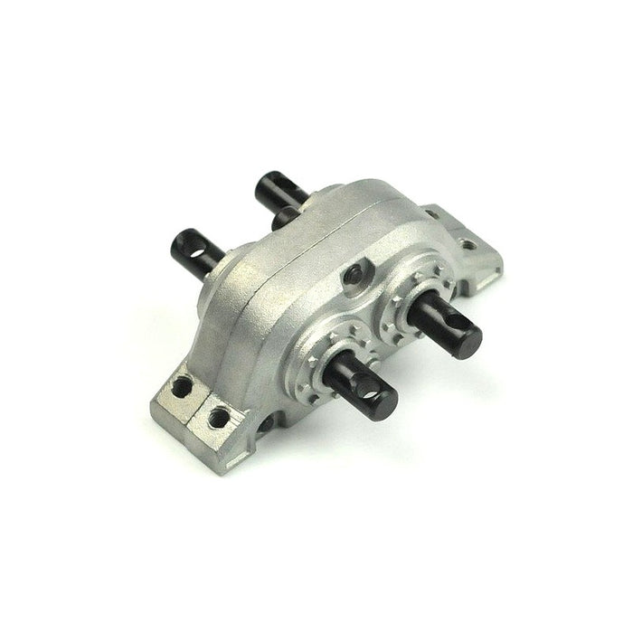 Cross RC Complete Transfer Case Assembly for Cross RC SG4, SR4 1/10 (Metaal)