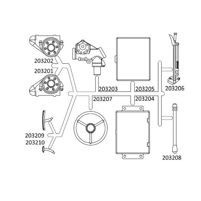 Cross RC Front Head Simulation for BC8 1/12