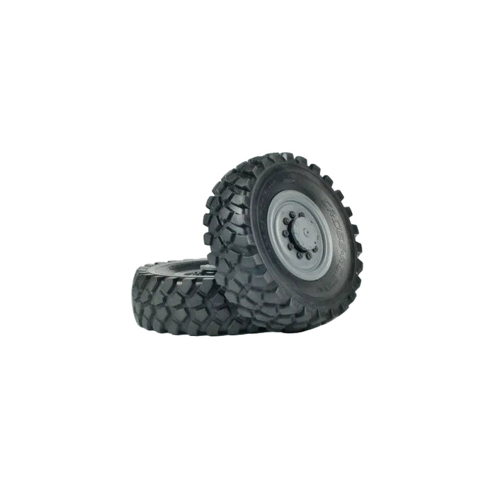 Cross RC 2PCS Wheel Rims Set for MC8 1/10 (Metaal)