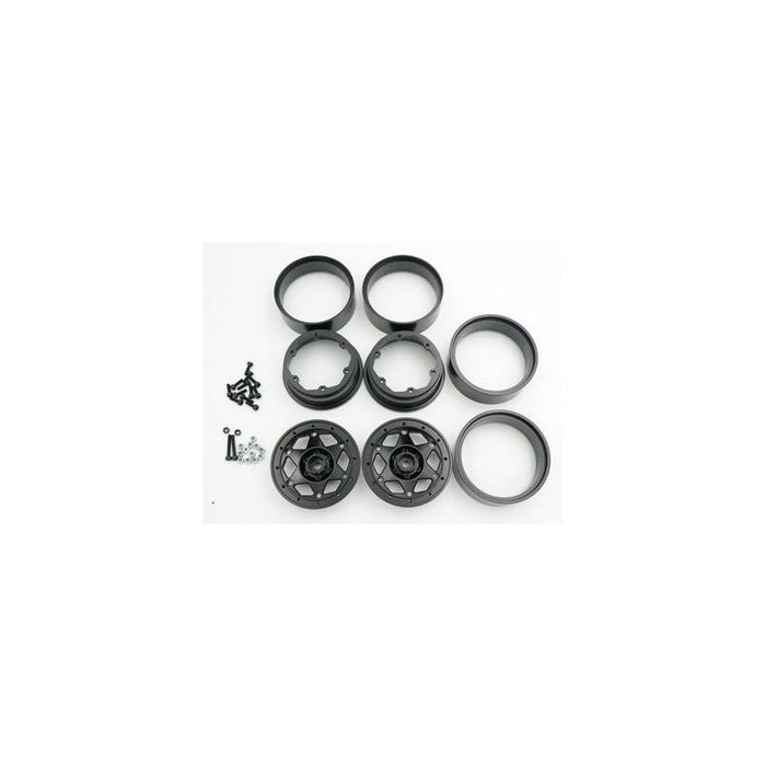 Cross RC 2PCS Wheel Rims for UT4 1/7 (Metaal)