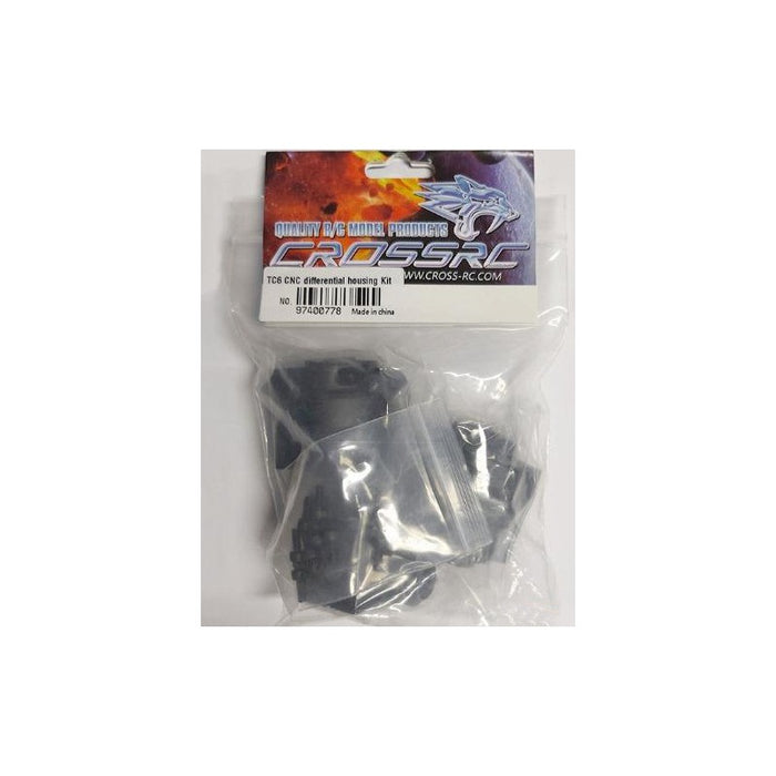 Cross RC Differential Housing for TC6 1/12 (Alu)