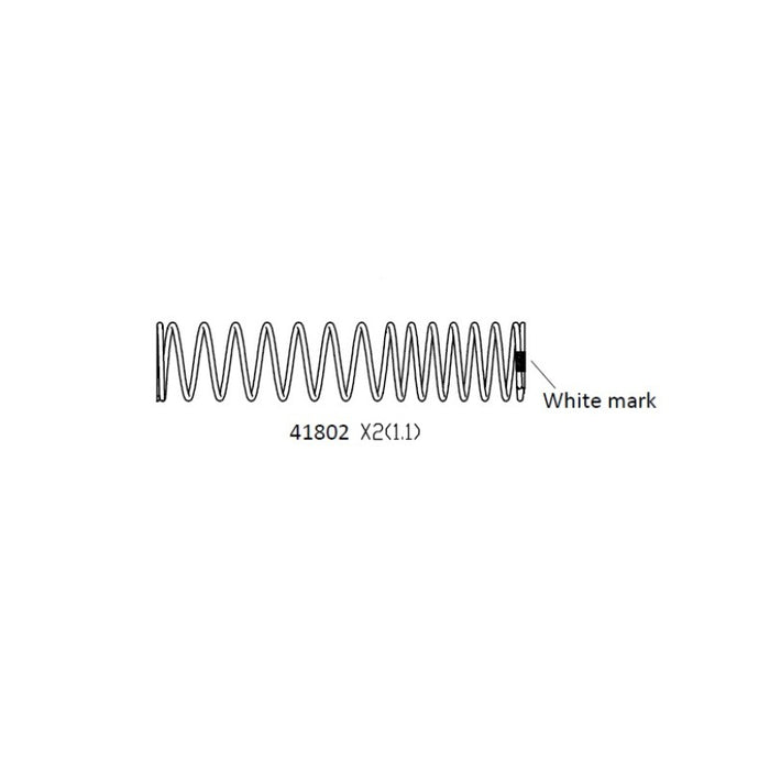 Cross RC Front Shock Absorber Spring for AT4 1/10